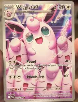 Pokemon TCG Wigglytuff 105/094 Phantasmal Flames (Holofoil) - Image 1