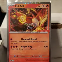 POKEMON Chaos Rising Ho-Oh 010/086 Galaxy GameStop Promo Stamped Sealed - Image 2