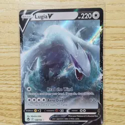 The Pokemon Company Lugia V 138/195 SWSH12 Silver Tempest Ultra Rare Holo EN - Image 1