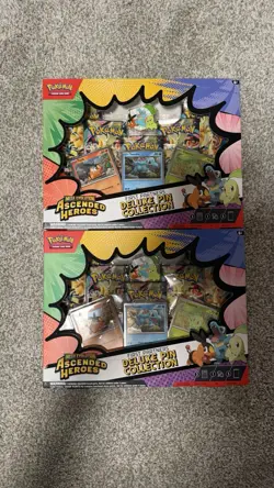 Pokemon Ascended Heroes First Partners Deluxe Pin Collection / LOT OF 2 - Image 1