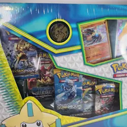 Pokemon TCG Jirachi GX Collection Box New Factory SEALED 10 Packs XY/Sun & Moon - Image 2