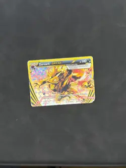 Pokemon TCG Zoroark BREAK 92/162 BREAKthrough Holo Damaged - Image 1