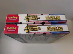 2 Pokemon Ascended Heroes First Partners Deluxe Pin Collection Boxes - Image 4