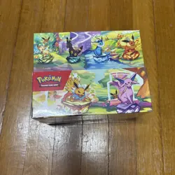 Pokemon TCG: Prismatic Evolutions Mini Tin Display sealed (8 mini tins) - Image 1