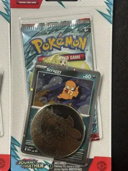 POKEMON TCG: (5) SCARLET & VIOLET JOURNEY TOGETHER BLISTER SLEEVE BOOSTER PACKS - Image 2