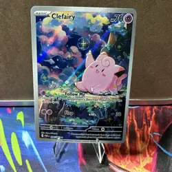 Pokemon Clefairy 094/088 POR Full Art Rare Holo Psychic Basic English 2026 - Image 1