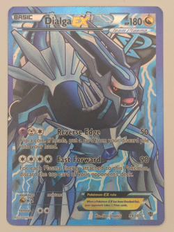 Dialga EX Full Art 99/101 Plasma Blast Holo Ultra Rare Pokemon Card 2013 LP+/NM- - Image 1