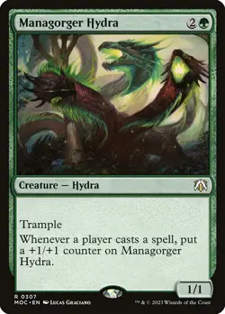 1x Managorger Hydra NM Eng MTG - March of the Machine Commander - Image 1