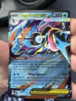Mega Greninja ex - Chaos Rising - 022/086 - Pack Fresh - Pokemon TCG English CRI - Image 1