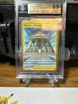 BGS 9.5 Temple Of Sinnoh Astral Radiance 214/189 Secret Rare Pokemon Graded - Image 2
