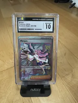Miriam 251/198 2023 Pokemon SV1 EN Special Illustration Rare Cgc 10 - Image 1