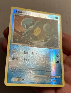 Pokemon TCG Squirtle #96/127 Platinum Reverse Holo Common, LP - Image 3