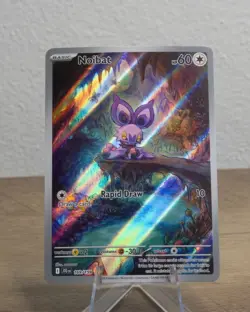 Noibat 169/159 Illustration Rare Journey Together Pokemon Holo Near Mint - Image 1