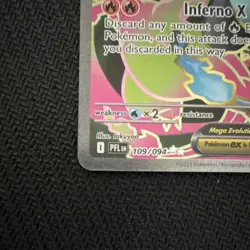 Pokemon Mega Charizard X ex 109/094 Phantasmal Flames Ultra Rare Holo 360HP Eng - Image 5