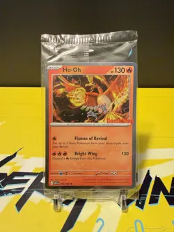 Ho-Oh - GAMESTOP PROMO Stamped - Pokemon Chaos Rising- 010/086 - SEALED New - Image 1