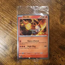 Ho-Oh - GAMESTOP PROMO Stamped - Pokemon Chaos Rising- 010/086 - SEALED SWIRL!! - Image 1