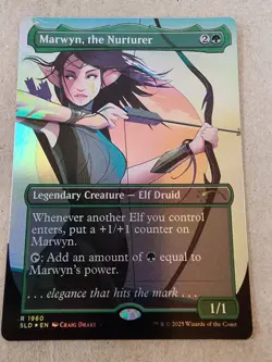 Marwyn, the Nurturer - #1960 (Rainbow Foil) Secret Lair Drop Foil - Mtg - Image 1