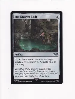 2023 MTG MAGIC THE GATHERING LORD OF THE RINGS ENT-DRAUGHT BASIN (#1) (X) - Image 1