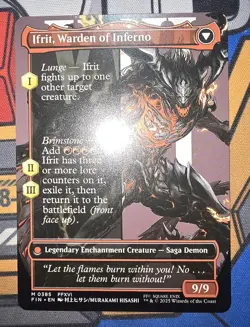 MTG (FIN) - Clive, Ifrit's Dominant (Borderless) (#0385) - Regular Near Mint - Image 2