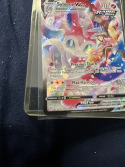 Pokemon Sylveon VMAX Rapid Strike Ultra Rare Holo Swsh09 TG15/TG30 310 HP - Image 3