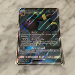 Pokemon Sun & Moon Umbreon GX 142/149 Full Art Ultra Rare MP - Image 1
