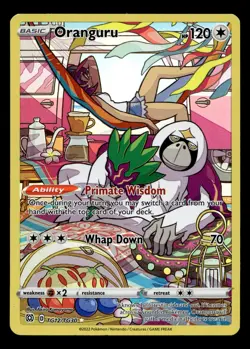 Oranguru TG12/TG30 Brilliant Stars Trainer Gallery Ultra Rare Pokemon TCG - Image 1