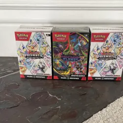 Pokemon Prismatic Evolutions (2x) & Phantasmal Flames Booster Bundle (1x) - Image 1