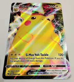 Pokemon TCG Pikachu VMAX 044/185 GigantaMax Holo *NM to Mint - Image 1