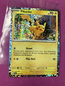 Pokemon TCG Pikachu 006/015 McDonald’s Promo - Image 1