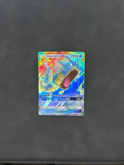 Pokemon TCG Gyarados GX SM212 Black Star Promo Holo Near Mint - Image 1