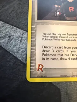 Rocket's Mission #88/109 Team Rocket Returns - Pokemon TCG - LP - Image 4