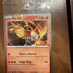 Ho-Oh 010/086 Galaxy GameStop Promo Stamped Sealed - Pokemon Chaos Rising - Image 3