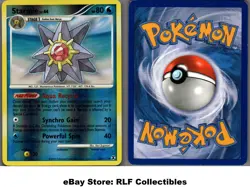 2009 Pokemon, Platinum Rising Rivals, #50/111 Starmie, Reverse Holo Uncommon - Image 1