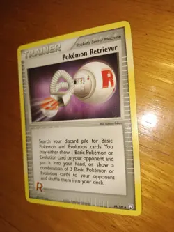 Pokemon Retriever Normal Uncommon Team Rocket Returns 84/109 LP - Image 3