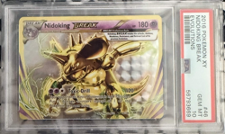 2016 POKEMON JPN EXPANSION 20TH ANV 1ST ED #044 NIDOKING BREAK PSA 10 - Image 2