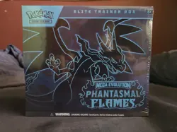 Pokemon Mega Evolution Phantasmal Flames Elite Trainer Box ETB Factory Sealed - Image 1
