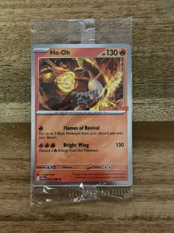 Ho-Oh - GAMESTOP PROMO Stamped - Pokemon Chaos Rising- 010/086 - SEALED New 1 - Image 1