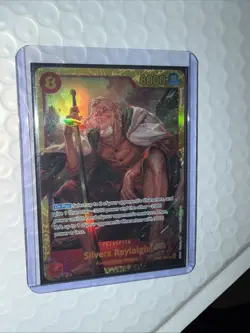 One Piece Silvers Rayleigh OP08-118 SEC - Two Legends Foil NM ENGLISH - Image 3