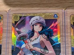 3x Op TCG - Trafalgar Law ENGLISH EB03-062 HEROINES SEC Near Mint - Image 4
