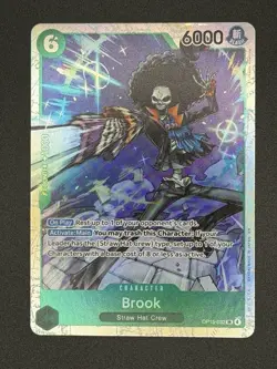 One Piece Adventure on Kami’s Island OP-15-EB04 - Brook Super Rare OP15-032 - Image 1