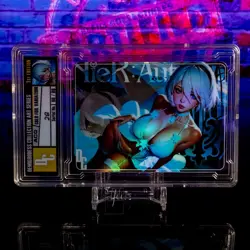 2B NieR Waifu Trading Card Limited #66/99 Gold Foil Demigoddess Collection SLAB - Image 2