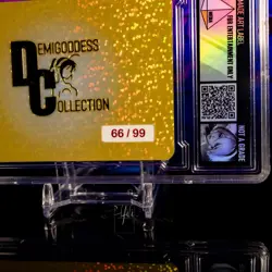 2B NieR Waifu Trading Card Limited #66/99 Gold Foil Demigoddess Collection SLAB - Image 5