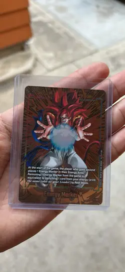 Dragon Ball Super Card Game Gold Energy Marker (E-130) SSJ4 Gogeta - Image 3