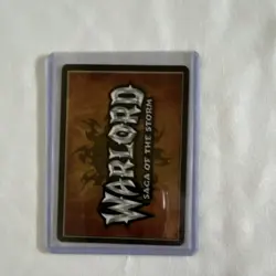 Warlord Saga of the Storm Supremus Dragon Mercenary Card 26 Unique - Image 2