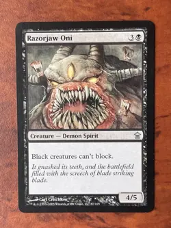 Razorjaw Oni MTG Magic the Gathering Card NM Near Mint SOK - Image 1