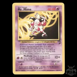 Mr. Mime #27/130 Base Set 2 NM/Near Mint Pokemon 2000 - Image 1