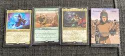 4 MTG Avatar the last Airbender cards - Image 1