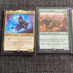 4 MTG Avatar the last Airbender cards - Image 4