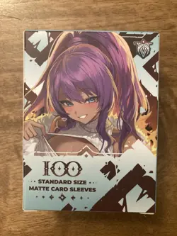 GamerSupps VCard Awakened Worlds V2 Card Sleeves CHACHAYOURVMOM, 100 Matte Card - Image 1