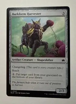 x1 Barkform Harvester BLB Bloomburrow MTG 243 COMMON M/NM 1x - Image 1